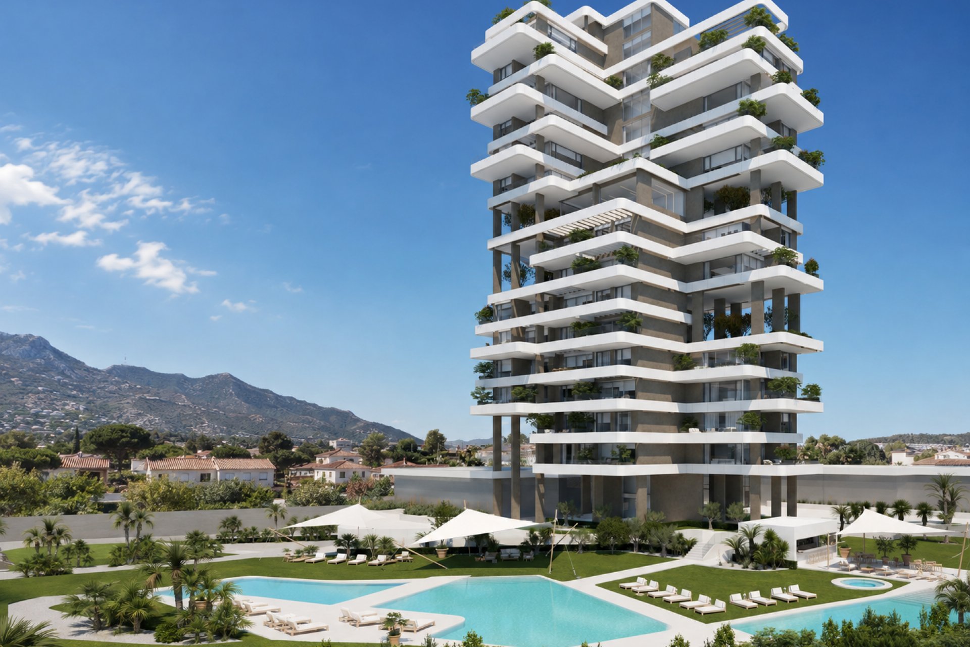 apartamento de 3 dormitorios en Calpe
