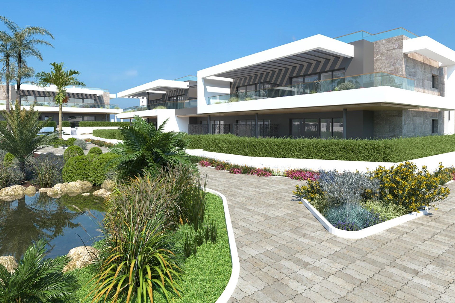 bungalow 3 sypialnie Lagoons Village Laguna Rosa Torrevieja