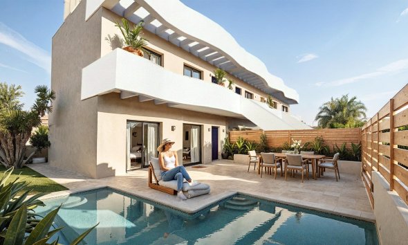 Bungalow - Obra nueva - Pilar de la Horadada - parques de Andromeda