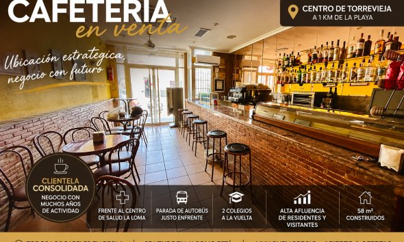 Commercial premises / Commercial unit / Retail space - Resale - Torrevieja - Centro