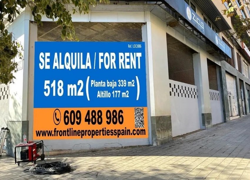 Long Term Rental - Commercial - Alicante - Centro