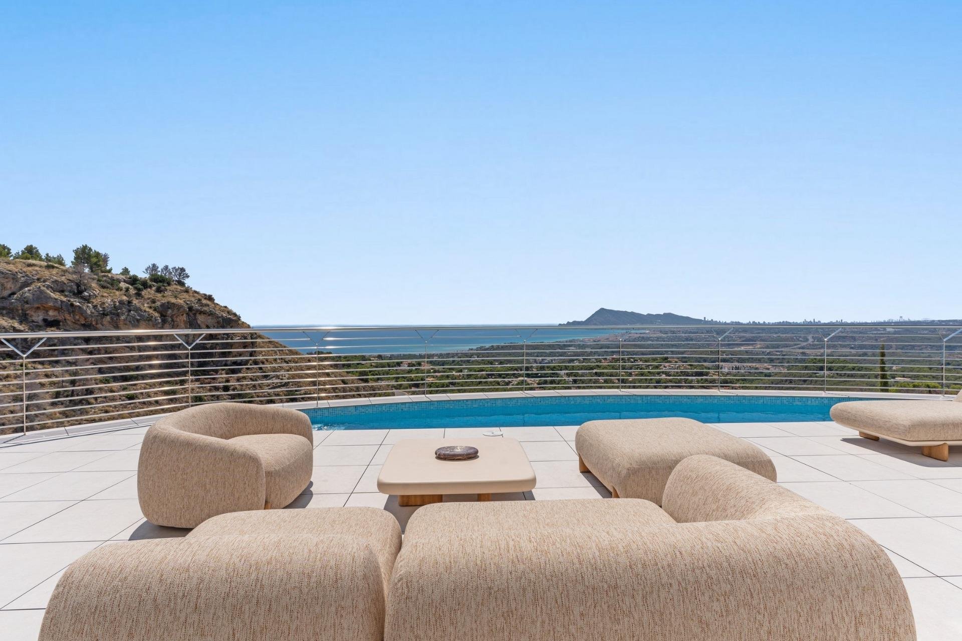 Luxury villa in Altea with sea views