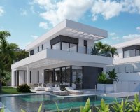 Modern new build villa with infinity pool in Finestrat