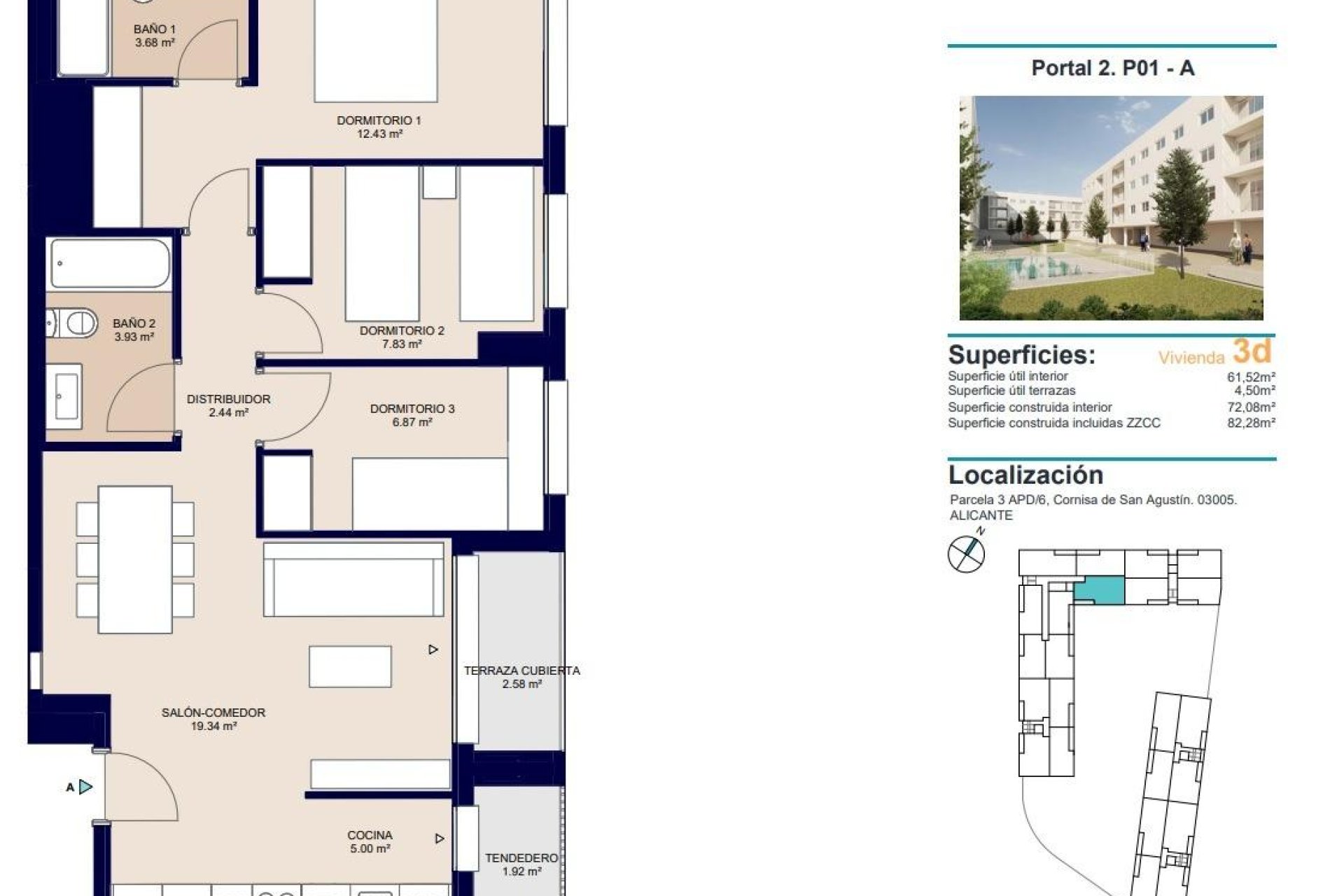 New Build - Apartament / Duplex - Alicante
