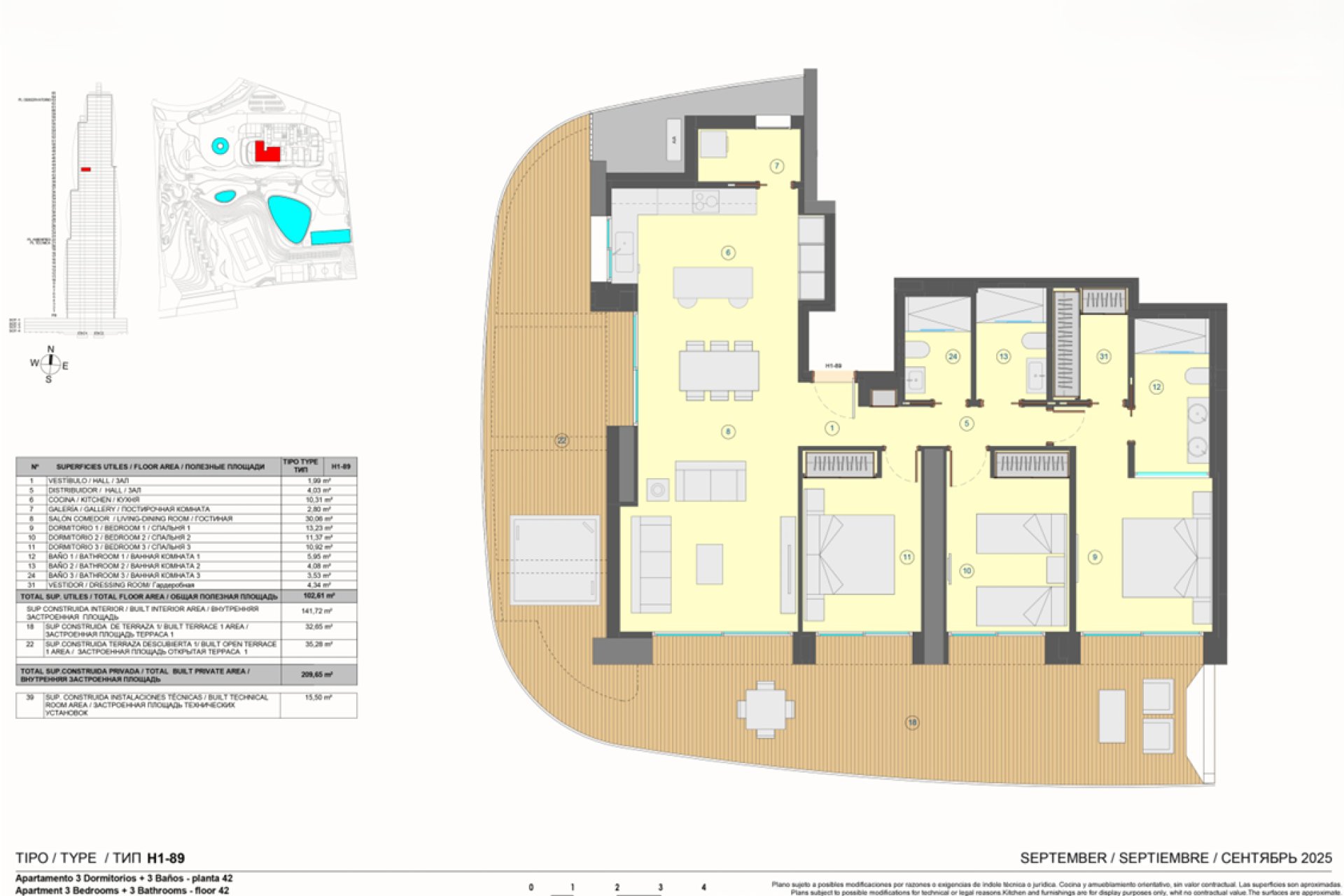 New Build - Apartament / Duplex - Benidorm - Playa Poniente