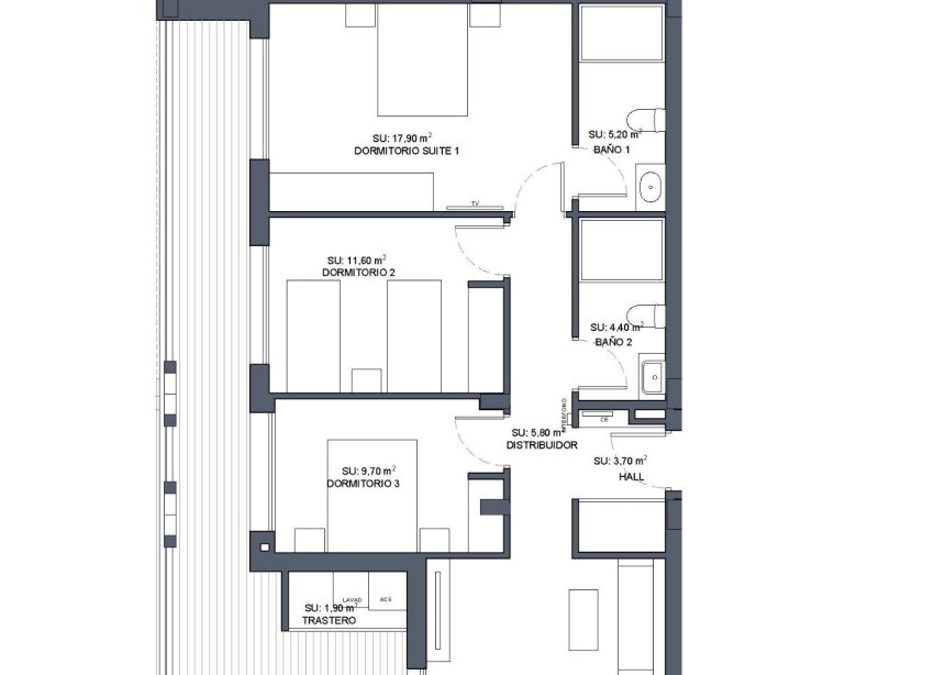 New Build - Apartament / Duplex - Benijofar