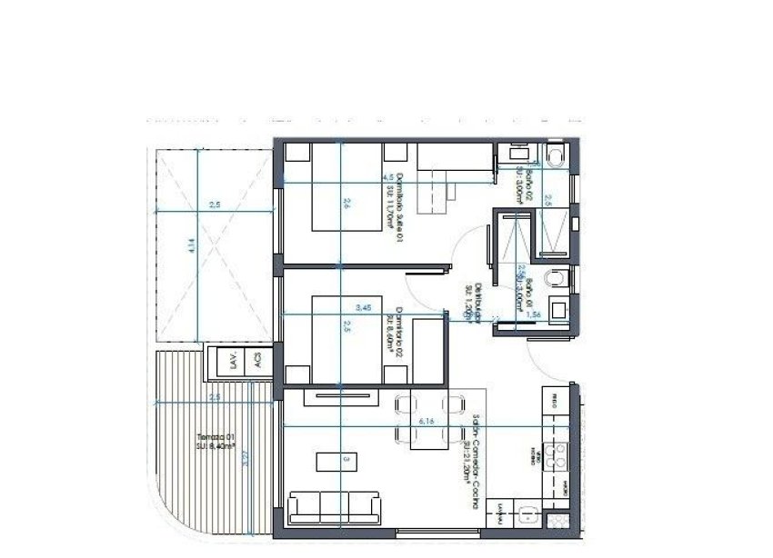 New Build - Apartament / Duplex - Guardamar del Segura