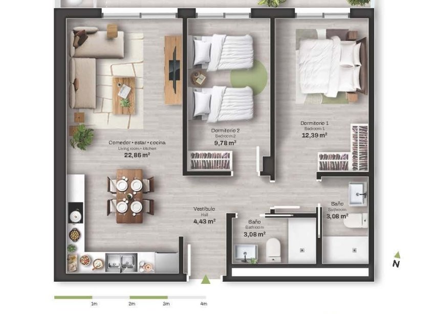 New Build - Apartament / Duplex - Mojacar