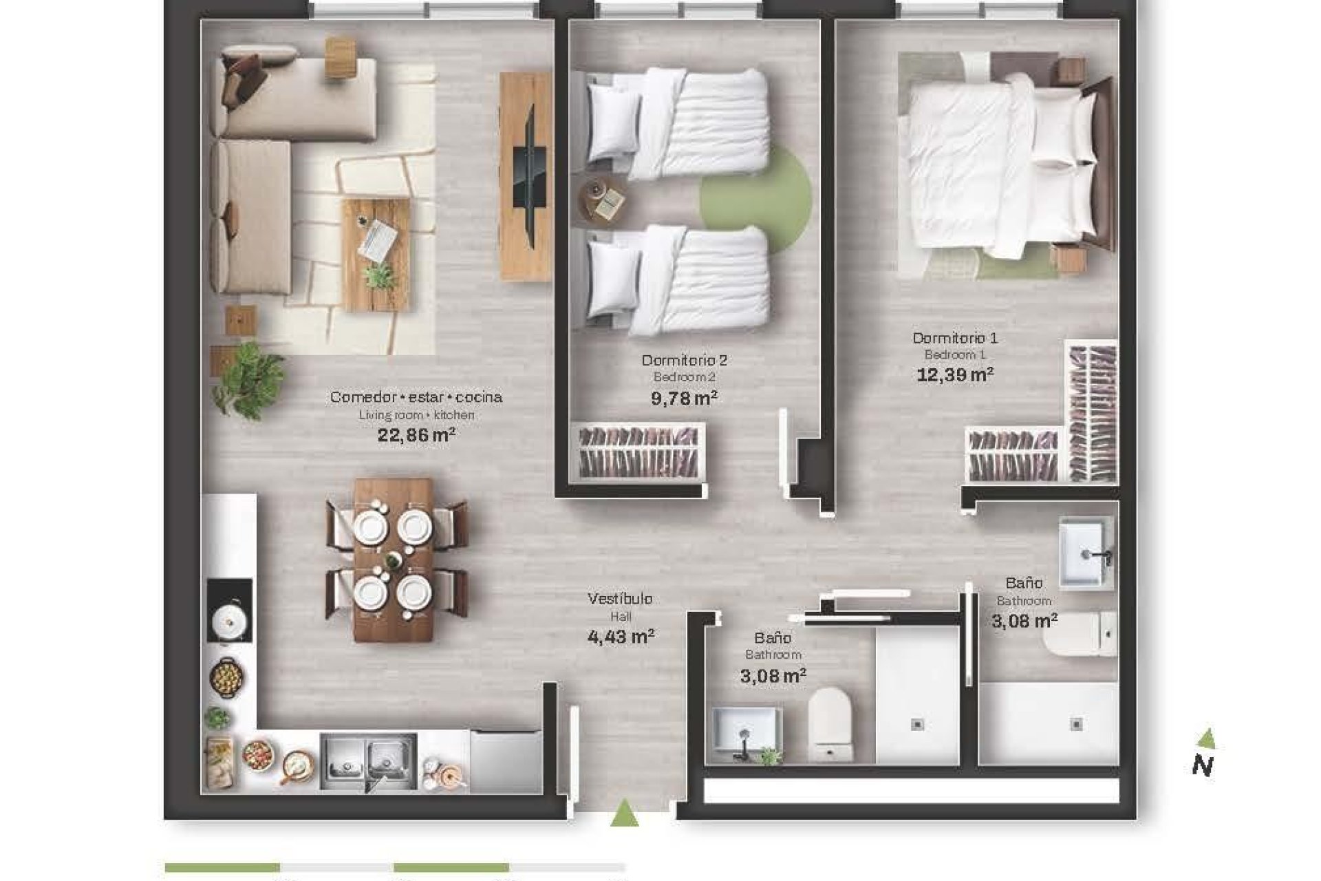 New Build - Apartament / Duplex - Mojacar