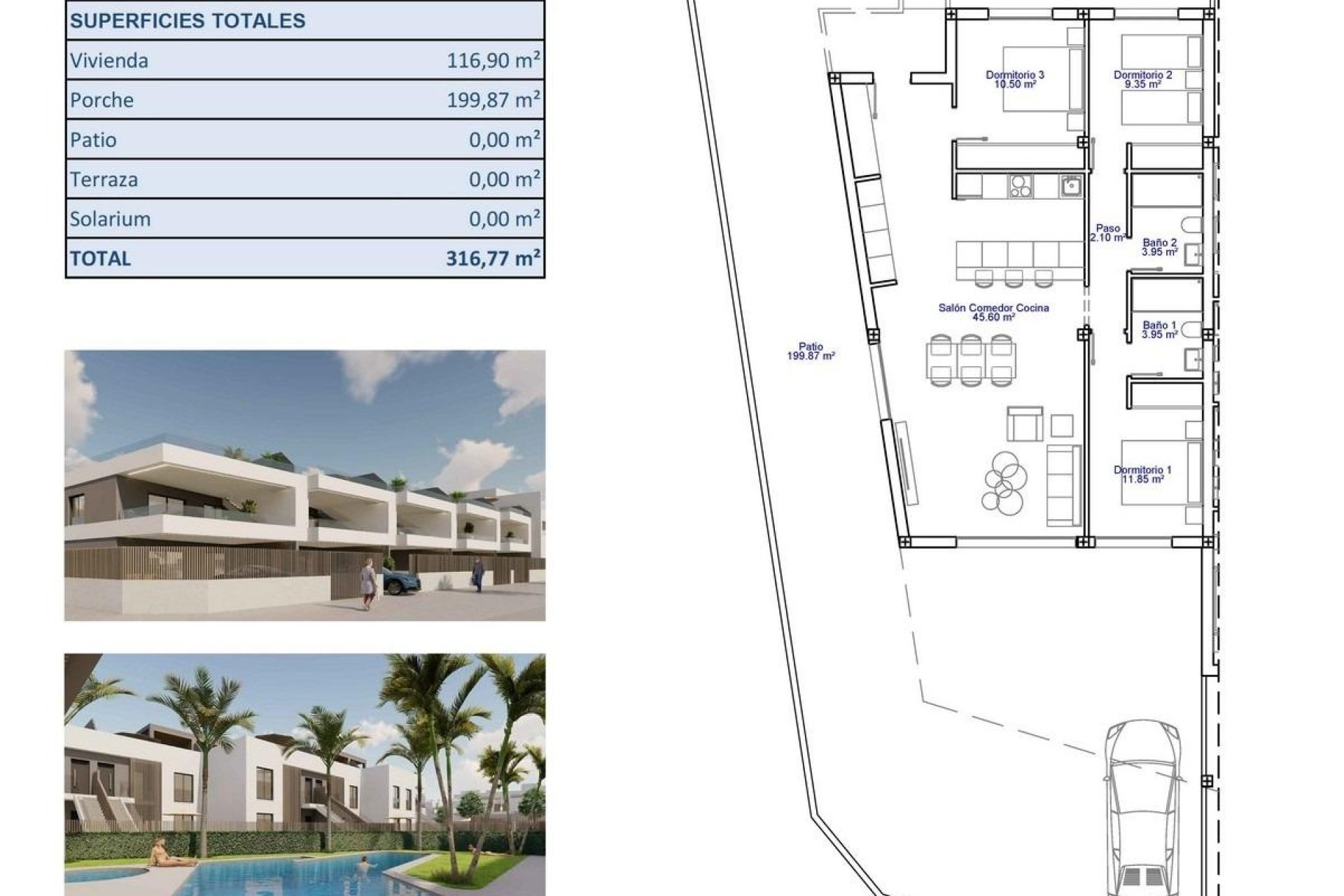 New Build - Apartament / Duplex - Pilar de la Horadada
