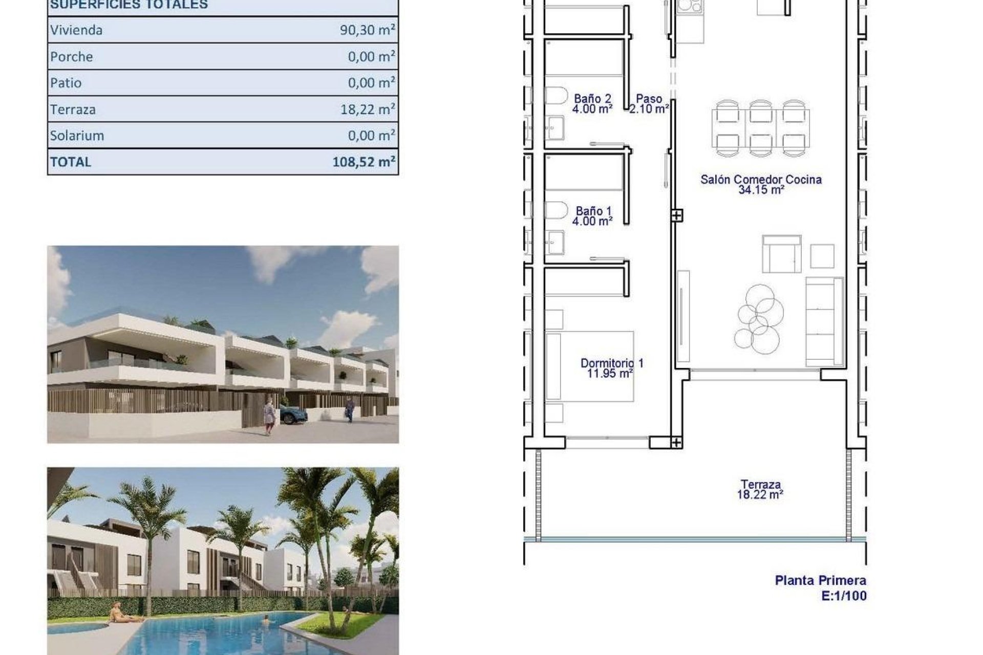New Build - Apartament / Duplex - Pilar de la Horadada