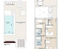 New Build - Apartament / Duplex - San Miguel de Salinas