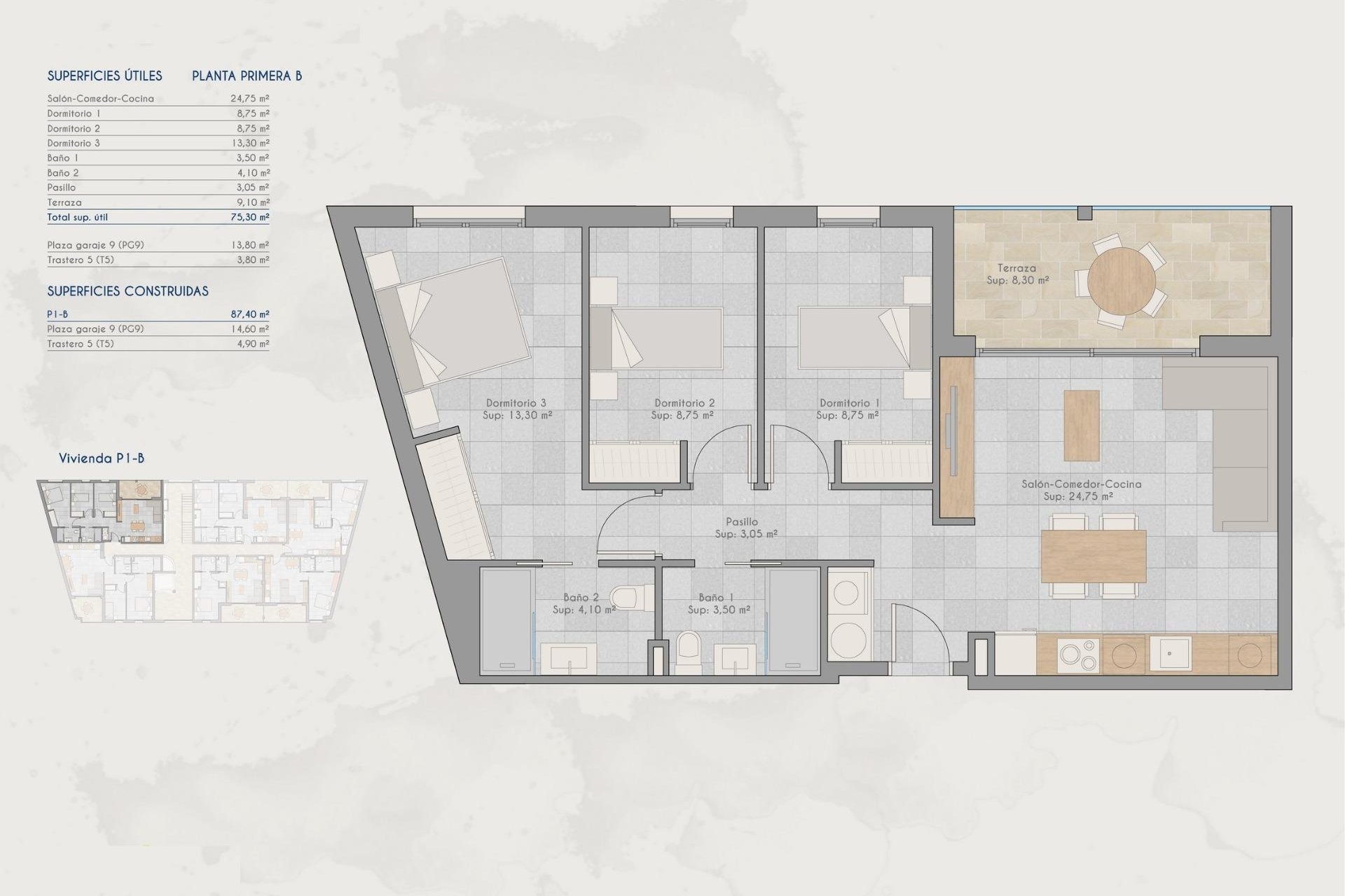 New Build - Apartament / Duplex - San Pedro del Pinatar - San Pedro De Pinatar