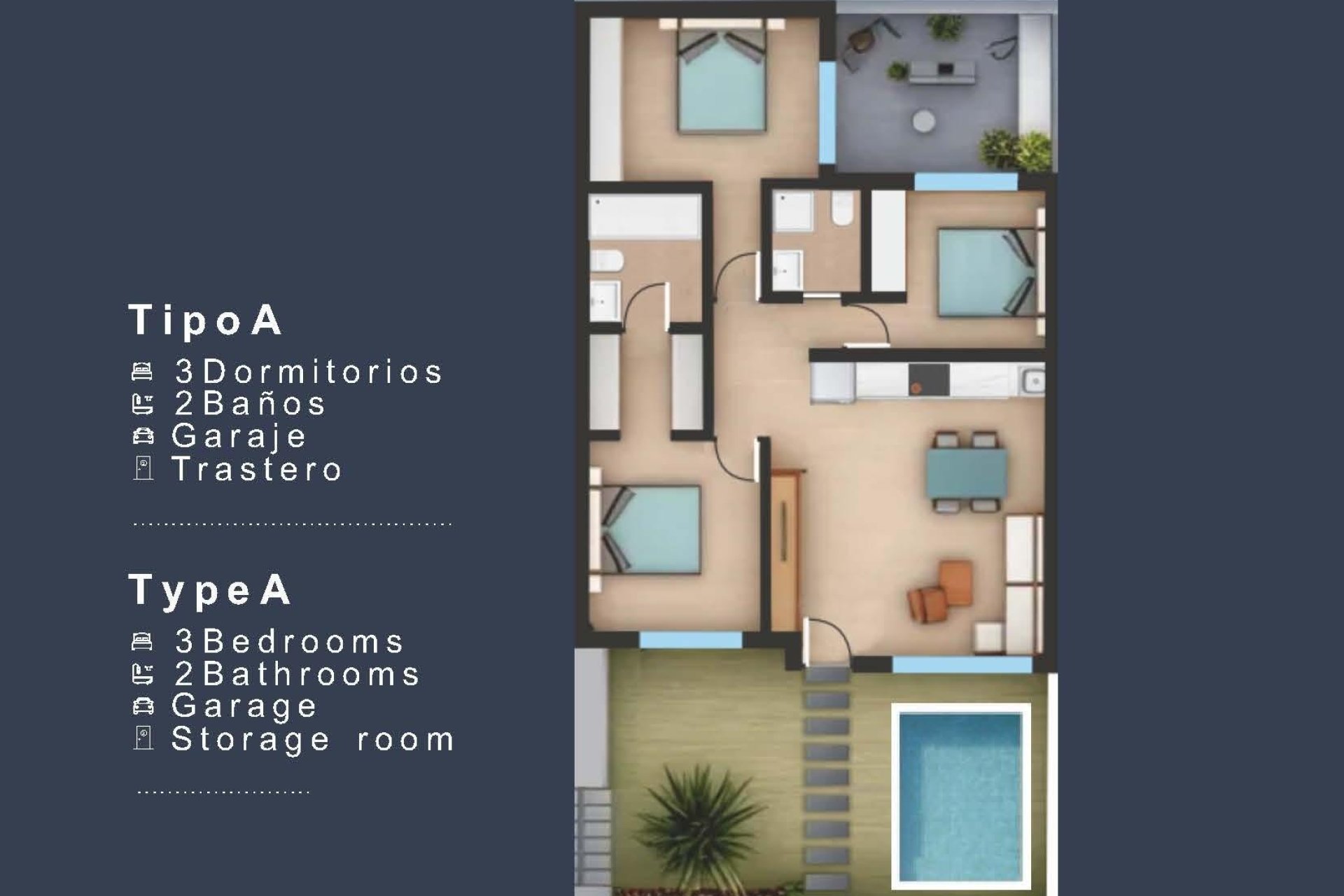 New Build - Apartament / Duplex - San Pedro del Pinatar - San Pedro De Pinatar