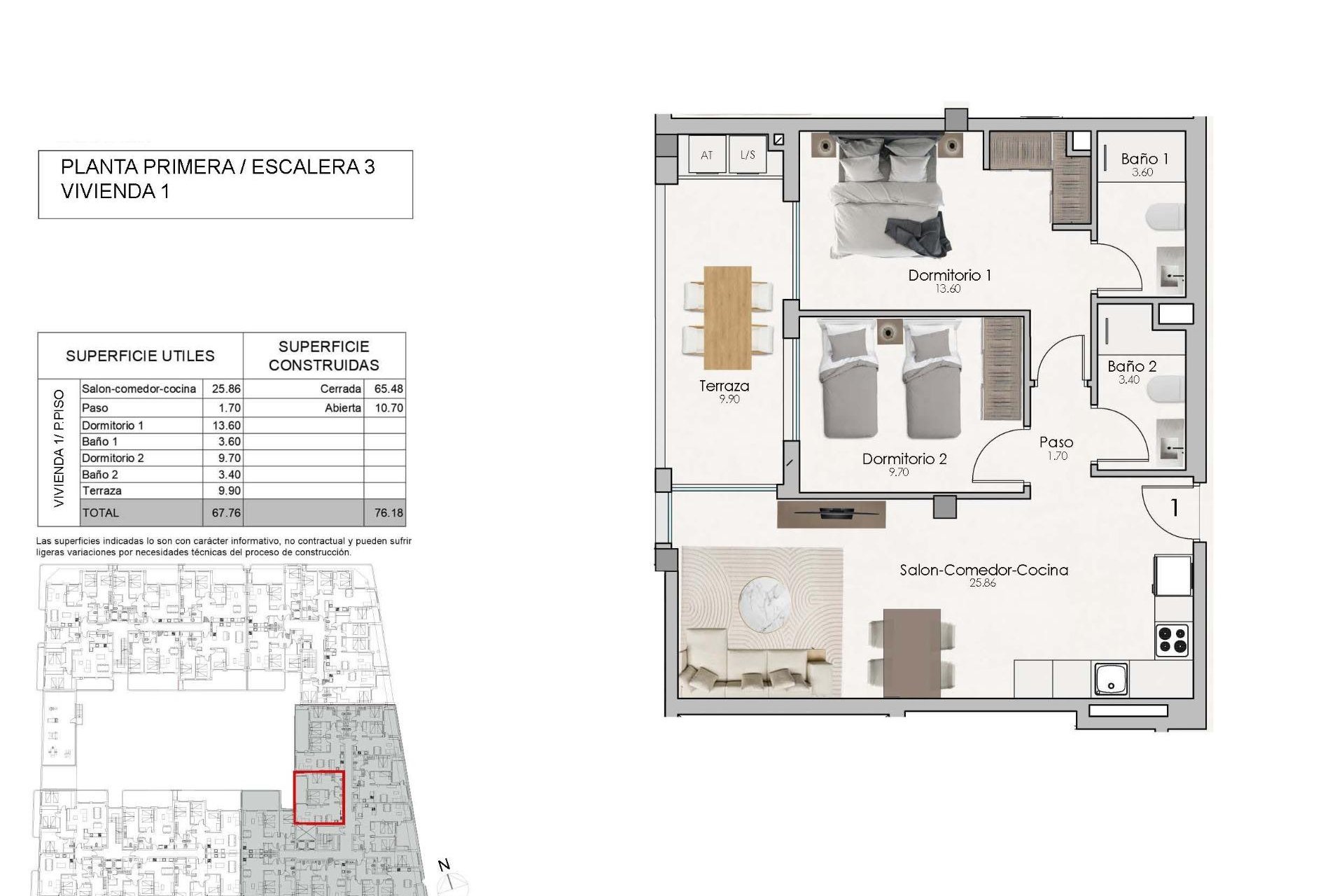 New Build - Apartament / Duplex - Santa Pola - Estacion de autobuses