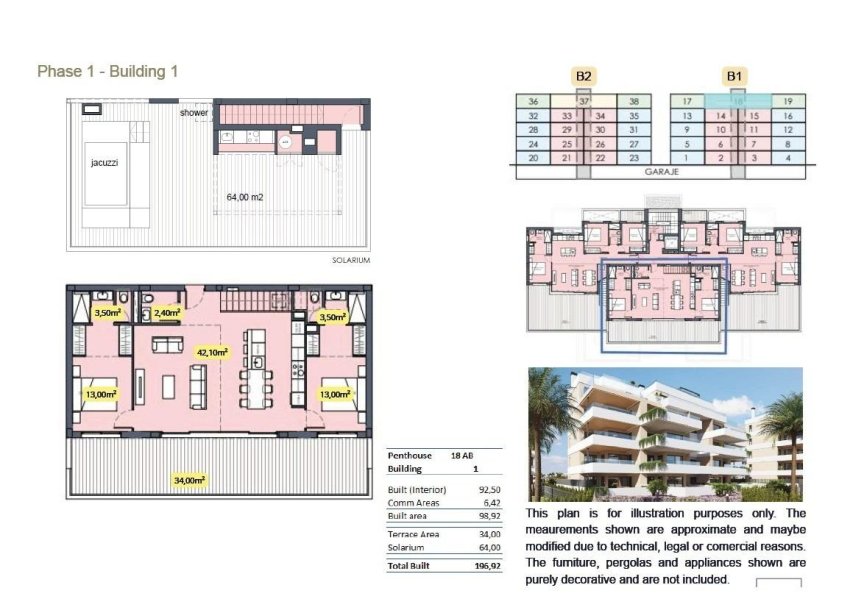 New Build - Apartament / Duplex - Torre Pacheco