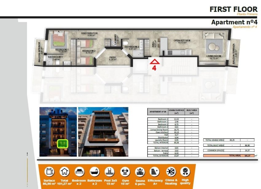 New Build - Apartament / Duplex - Torrevieja