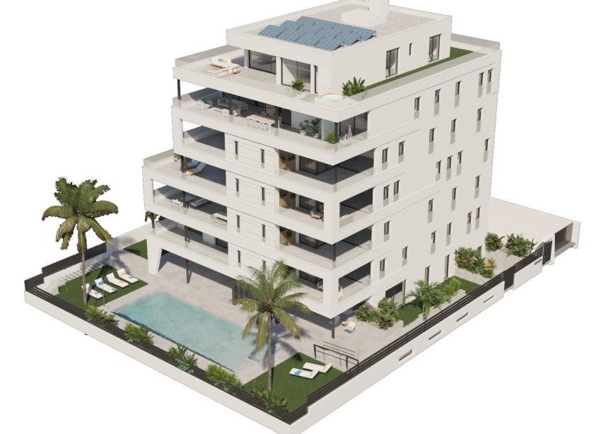 New Build - Apartment - Aguilas - Puerto Deportivo Juan Montiel