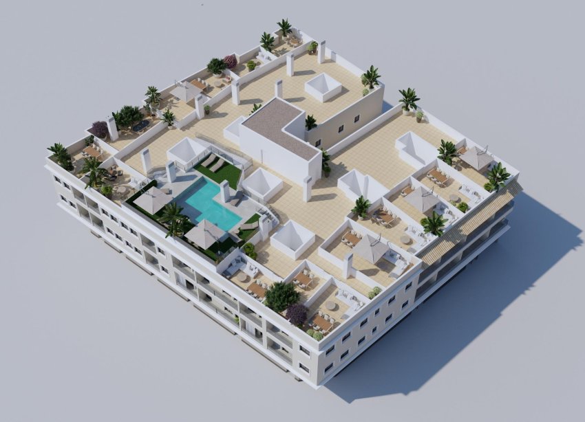 New Build - Apartment - Algorfa - Pueblo