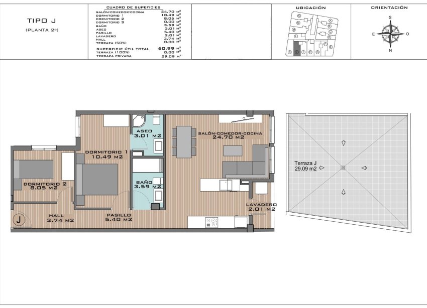 New Build - Apartment - Algorfa - Pueblo