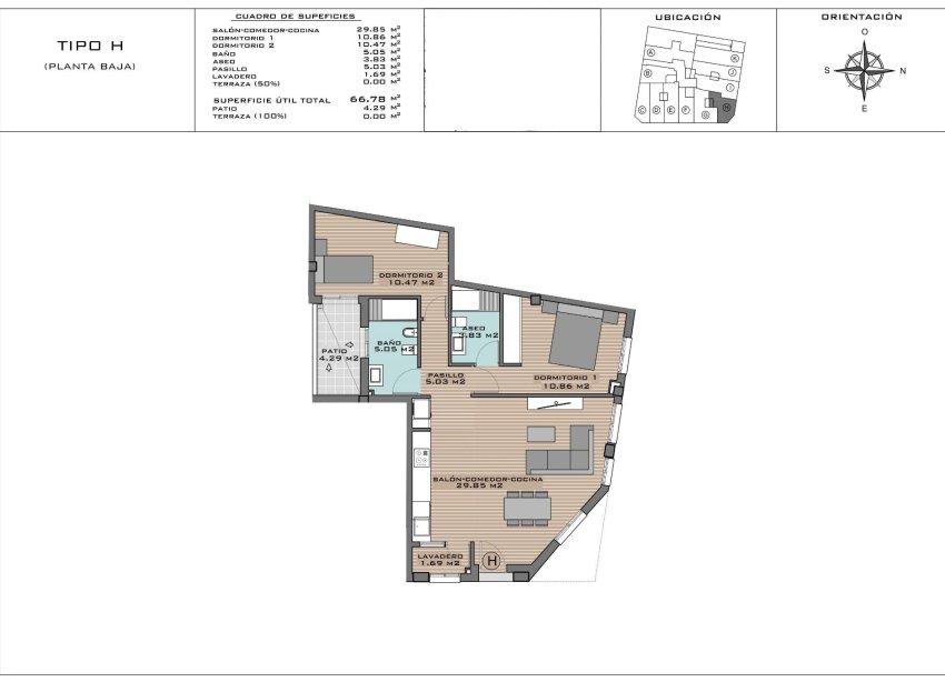 New Build - Apartment - Algorfa - Pueblo