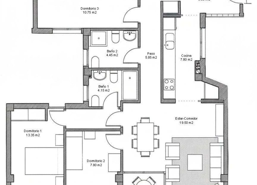 New Build - Apartment - Avileses