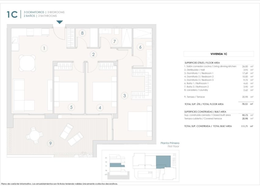 New Build - Apartment - Benijofar - Pueblo