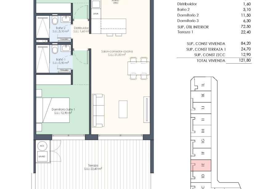 New Build - Apartment - Benijofar