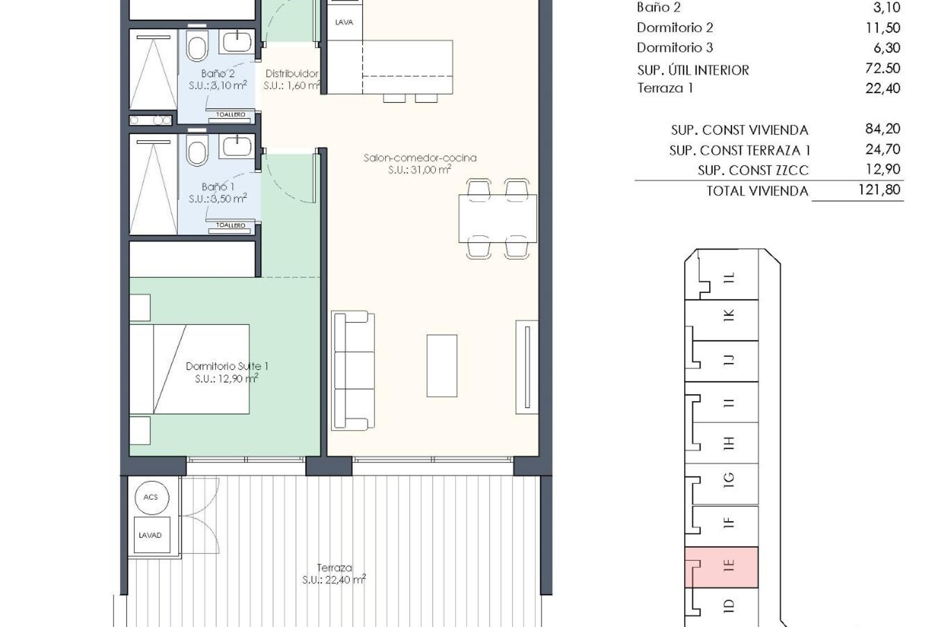 New Build - Apartment - Benijofar