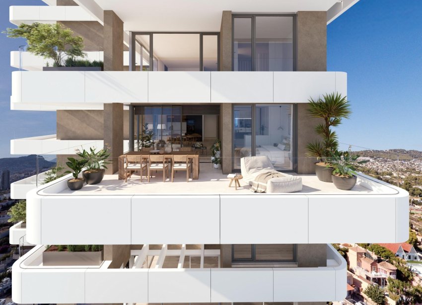 New Build - Apartment - Calpe - Marisol Park