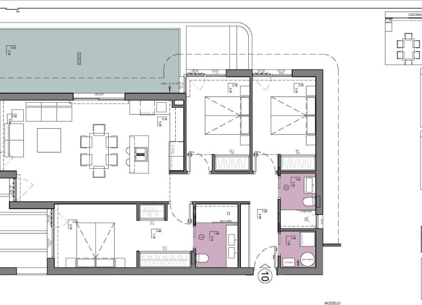 New Build - Apartment - Calpe - Marisol Park