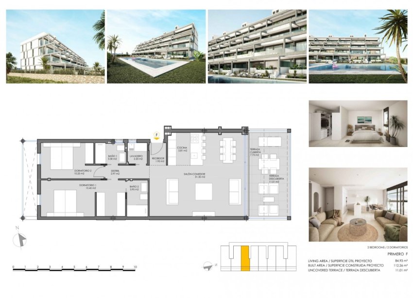 New Build - Apartment - Cartagena - Mar De Cristal