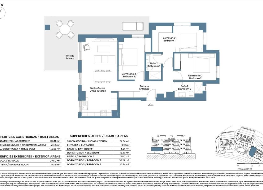 New Build - Apartment - Corvera - Corvera Hills Golf