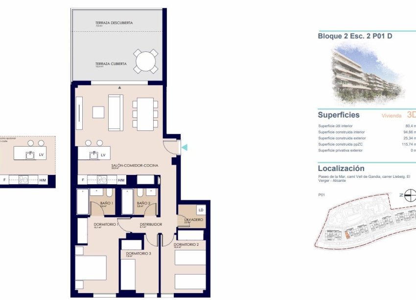 New Build - Apartment - Denia - Playa de La Almadraba