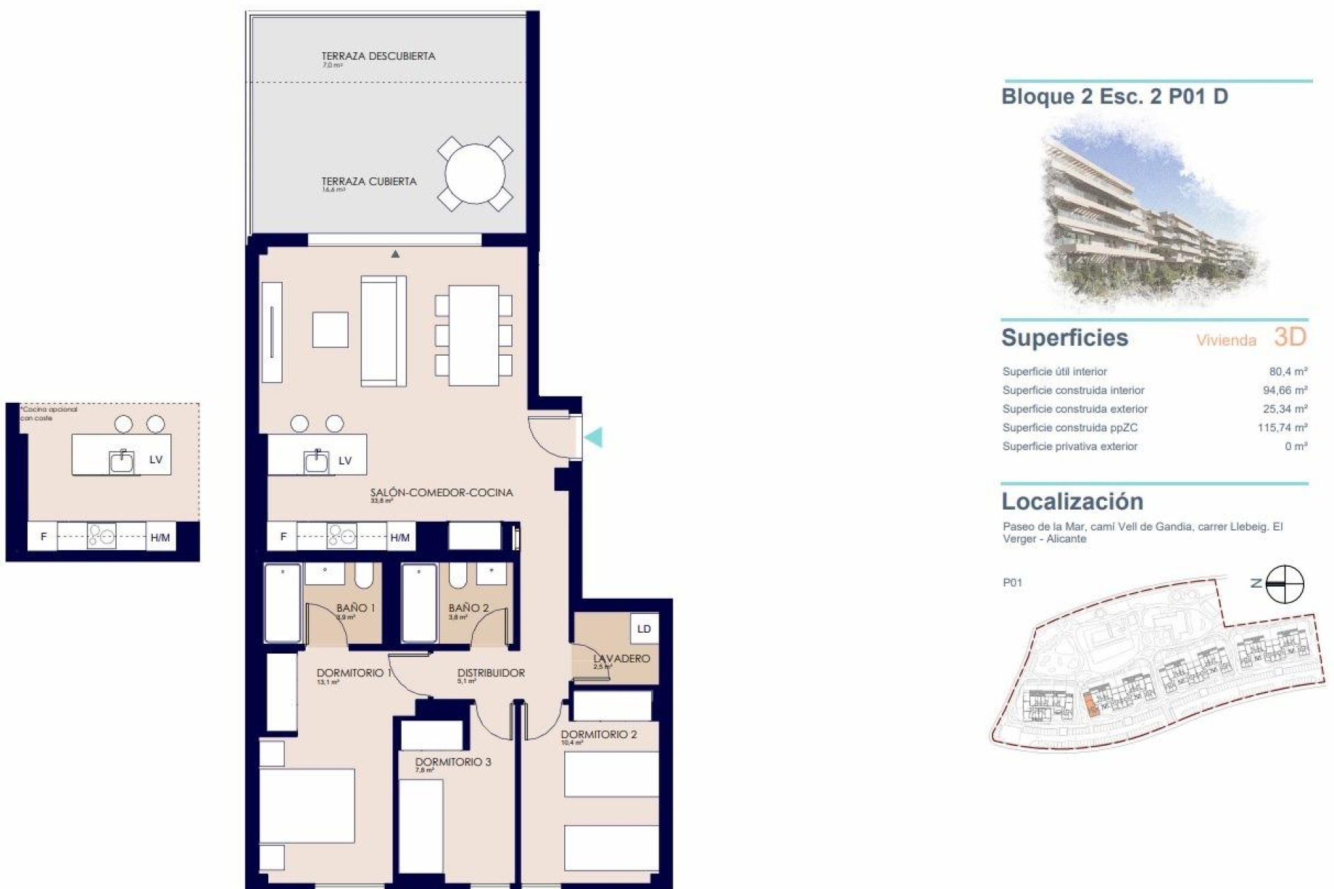 New Build - Apartment - Denia - Playa de La Almadraba