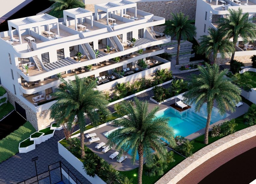 New Build - Apartment / Duplex - Finestrat - Puig Campana Golf