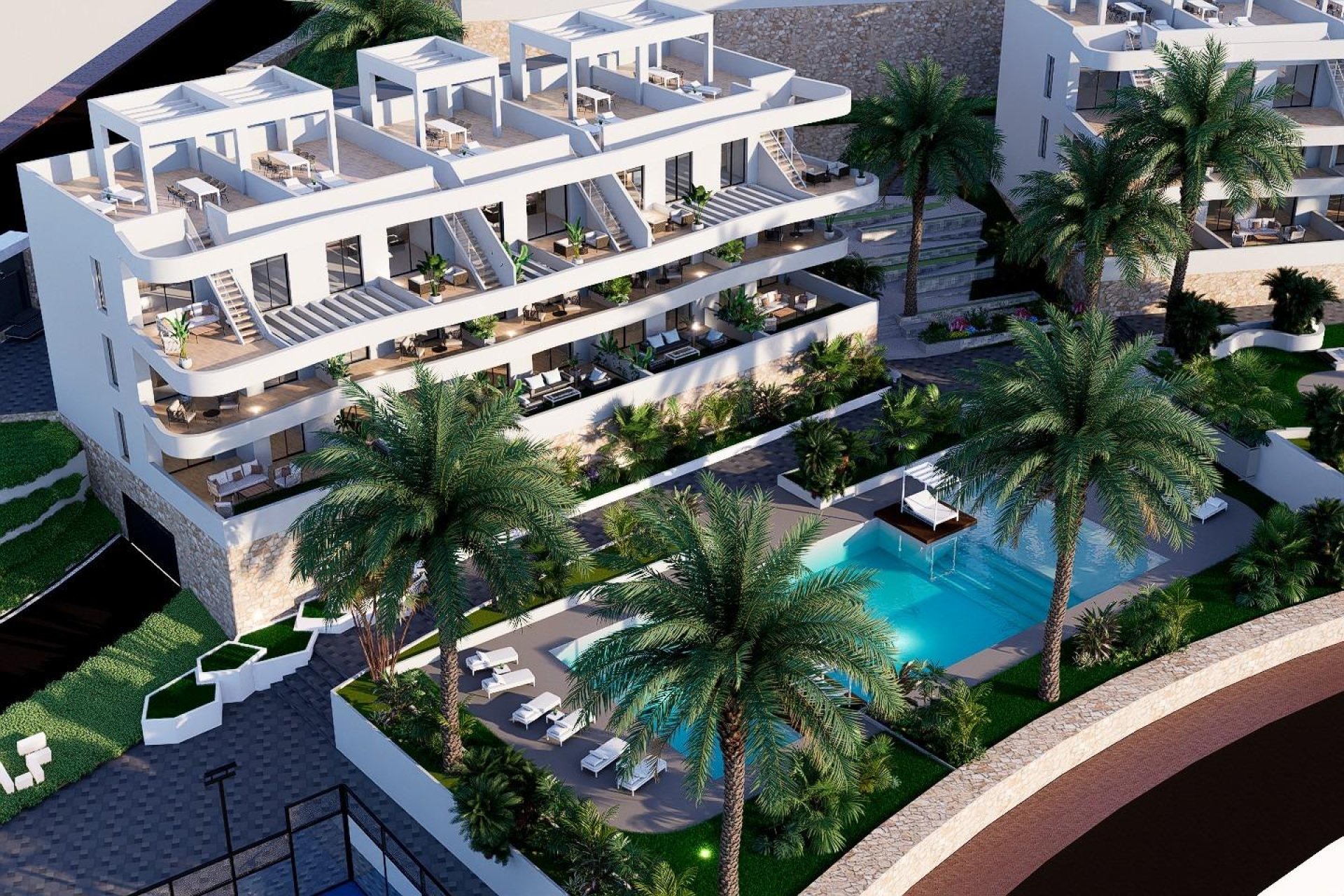 New Build - Apartment / Duplex - Finestrat - Puig Campana Golf