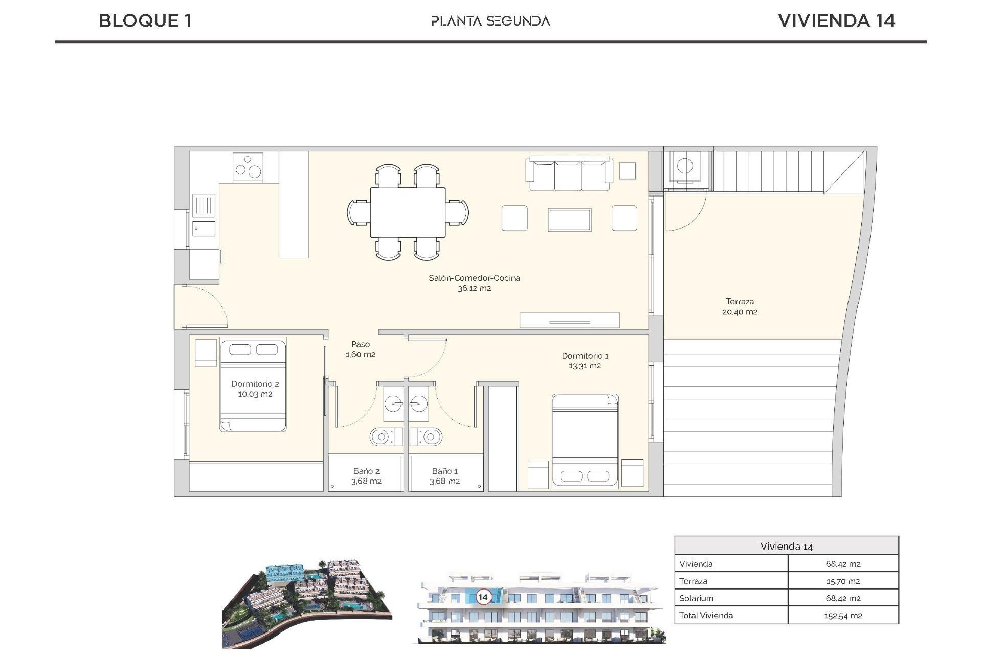 New Build - Apartment / Duplex - Finestrat - Puig Campana Golf