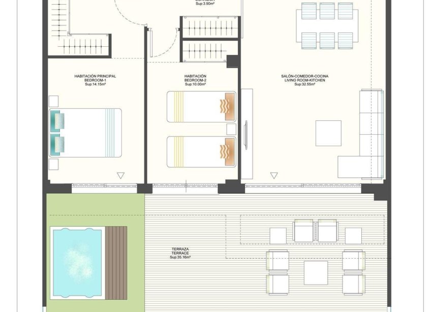 New Build - Apartment - Finestrat - Seascape