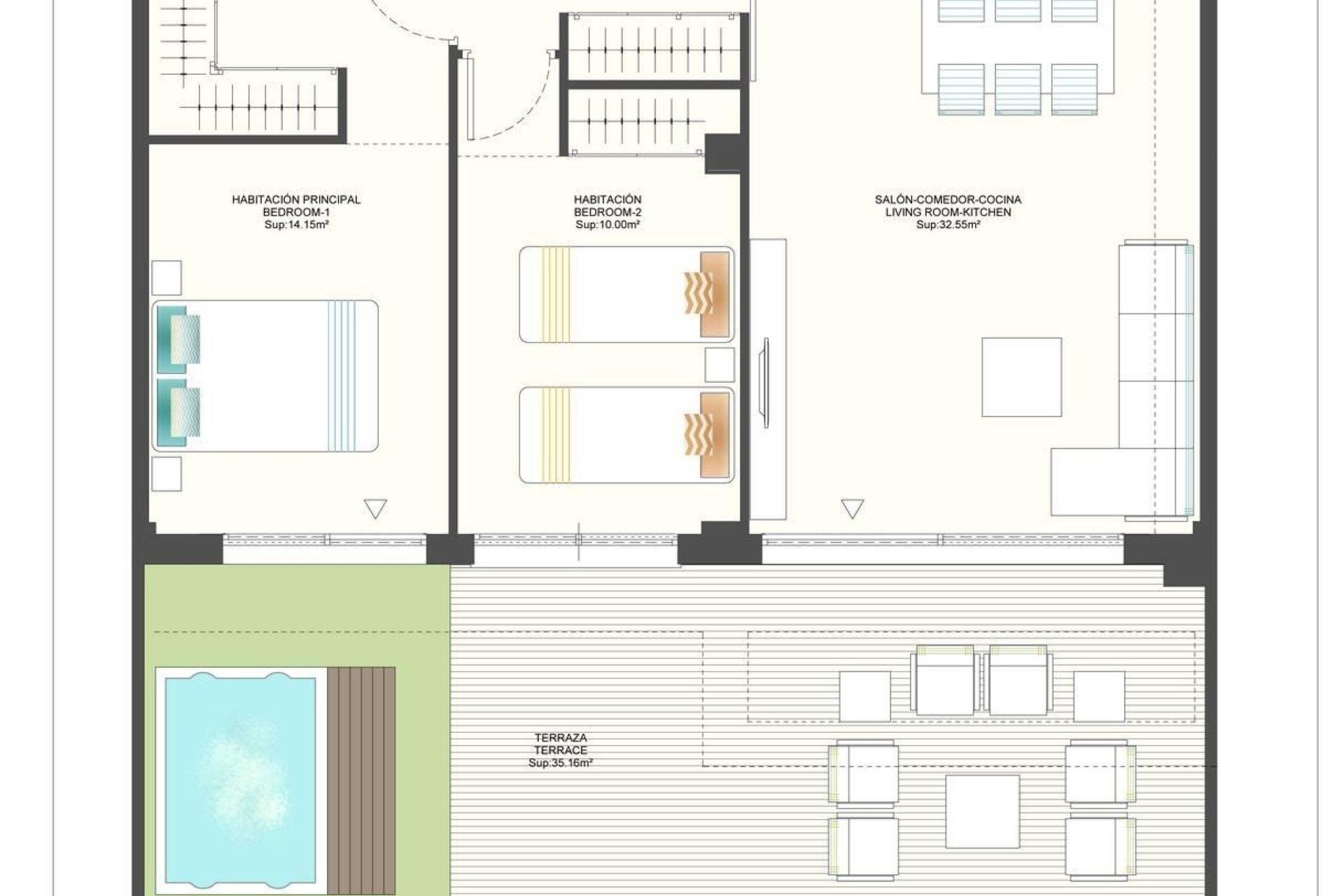 New Build - Apartment - Finestrat - Seascape