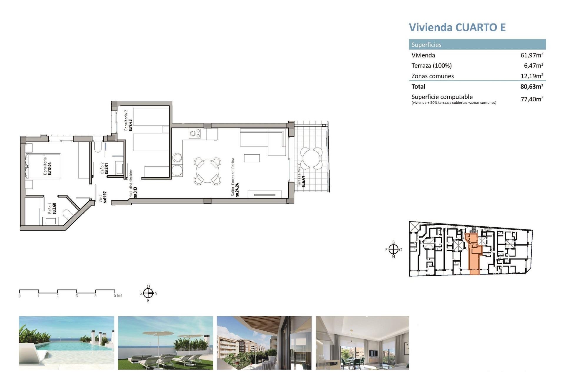 New Build - Apartment - Guardamar del Segura - Pueblo