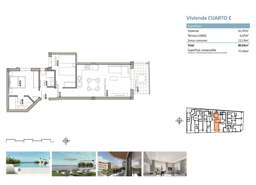 New Build - Apartment - Guardamar del Segura - Pueblo