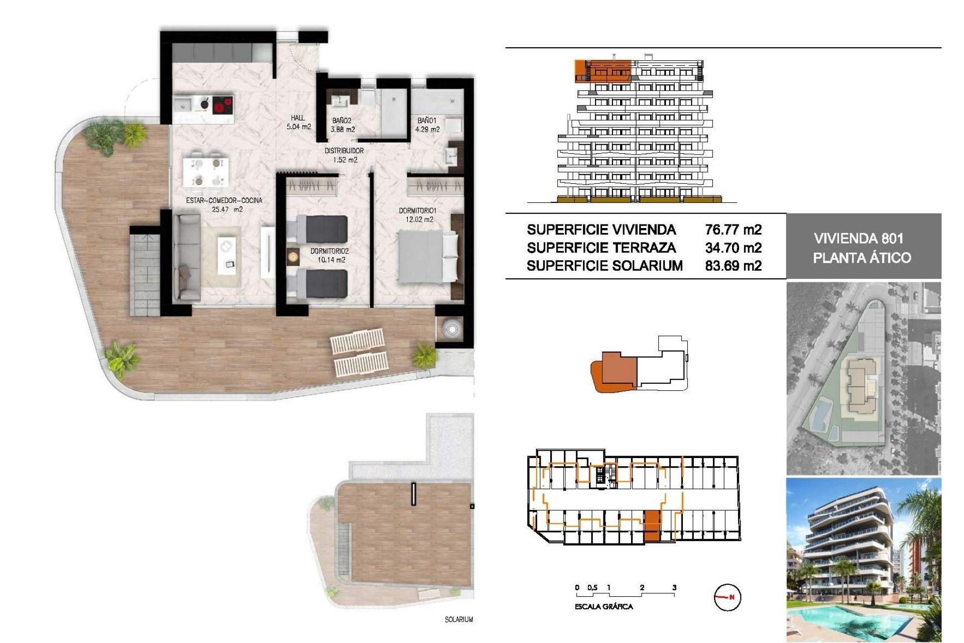 New Build - Apartment - Guardamar del Segura - Puerto