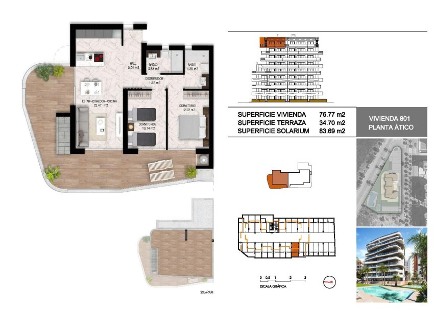 New Build - Apartment - Guardamar del Segura - Puerto