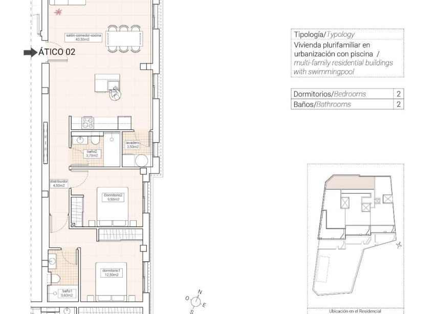 New Build - Apartment - Hondón de las Nieves