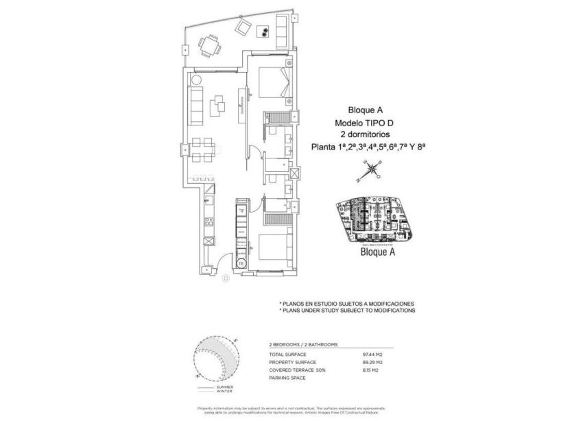 New Build - Apartment - La Manga del Mar Menor - 1ª Linea Del Mar Mediterraneo