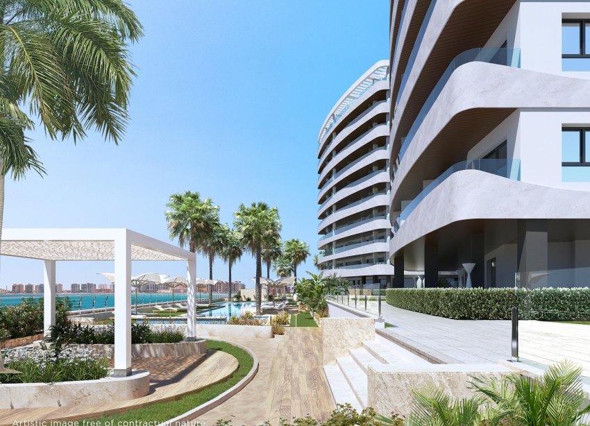 New Build - Apartment - La Manga del Mar Menor - 1ª Linea Del Mar Mediterraneo