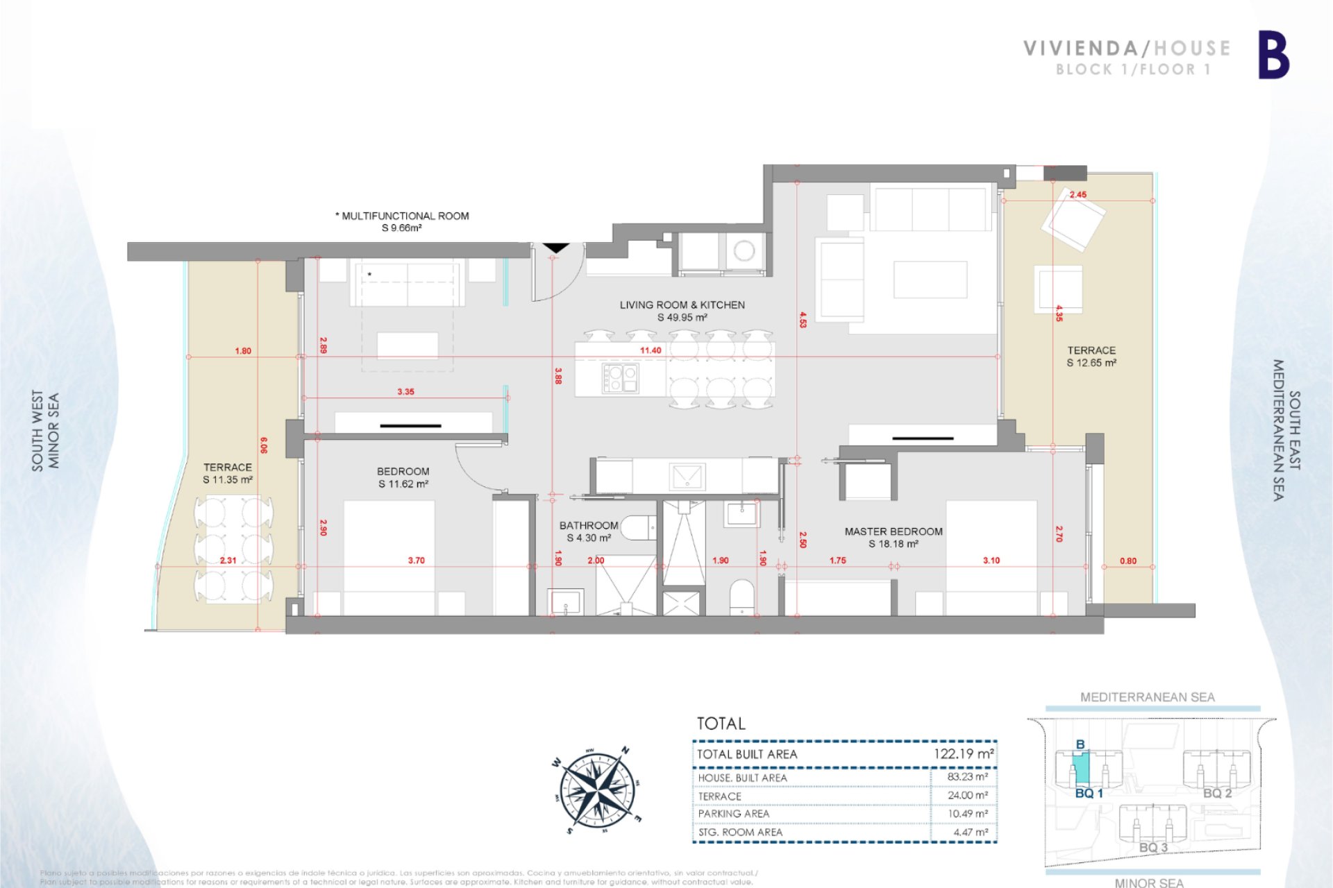 New Build - Apartment - La Manga del Mar Menor