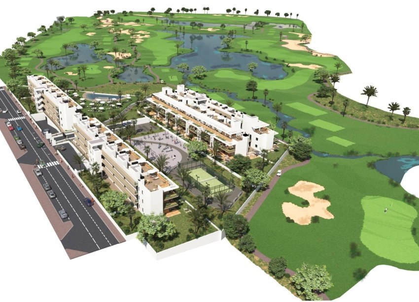 New Build - Apartment - Los Alcazares - La Serena Golf