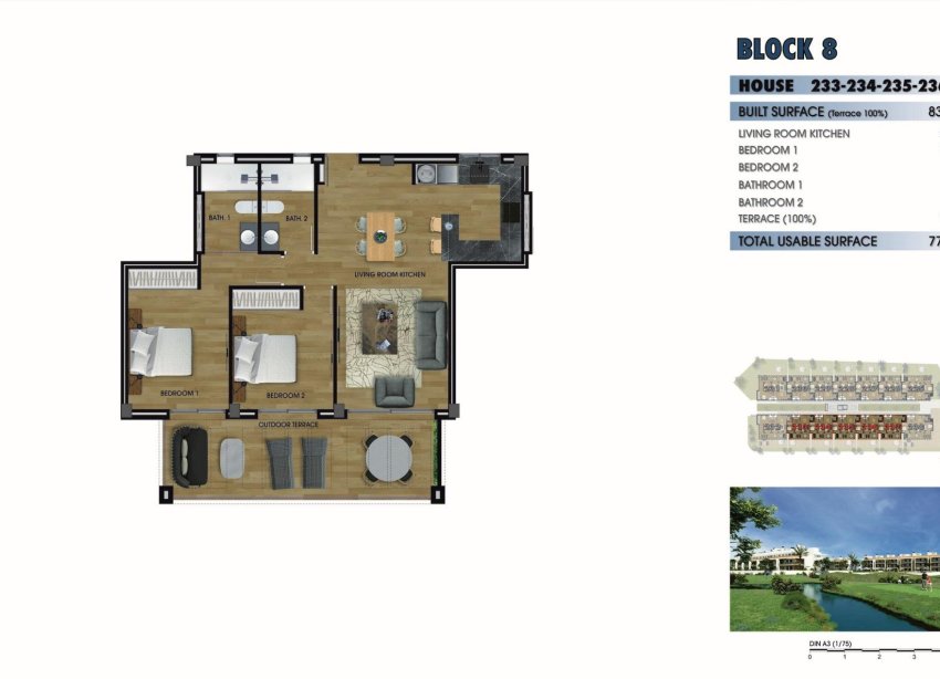 New Build - Apartment - Los Alcazares - La Serena Golf